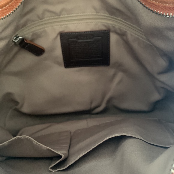 Coach white leather tassel bag - Picture 6 of 6